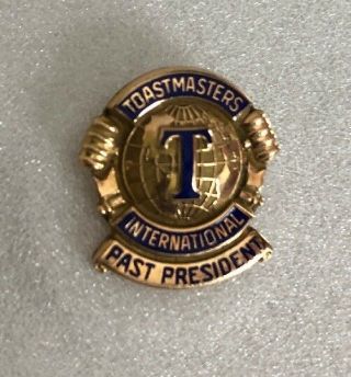 Old 10k Toastmasters International Past President Lapel Pin