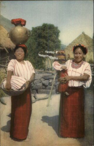 Guatemala - Indias De Atitlan Native Woman Old Postcard