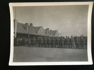 1920s Photo China Tientsin Railway Station Japanese Guard Of Honour