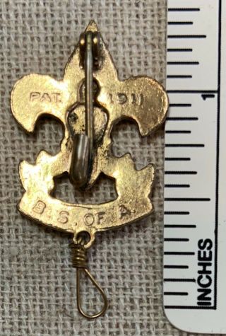 Vintage 1930s FIRST CLASS Boy Scout Rank Hat Badge PIN Early BSA Sash Uniform 2