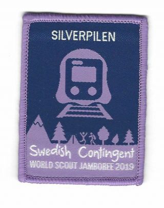 2019 World Jamboree - Sweden Contingent - Silverpilen Unit Badge