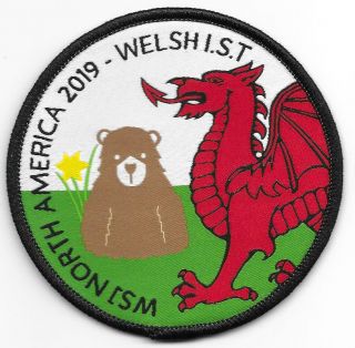 Boy Scout 2019 World Jamboree Welsh Ist Patch