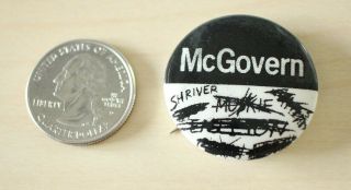 Anti George Mcgovern Presidential Election Nixon Pin Pinback Button 30385