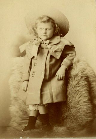 Antique Photo Cabinet Card Little Boy Id Fashion Toowoomba Queensland Australia