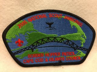 (js) Boy Scouts - 2005 National Jamboree Jsp,  Cape Cod & Islands,  Black Trim
