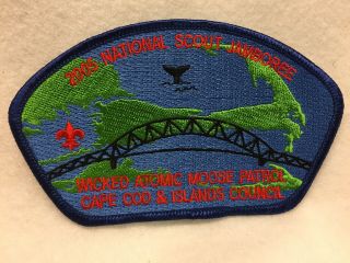 (js) Boy Scouts - 2005 National Jamboree Jsp,  Cape Cod & Islands,  Blue Trim