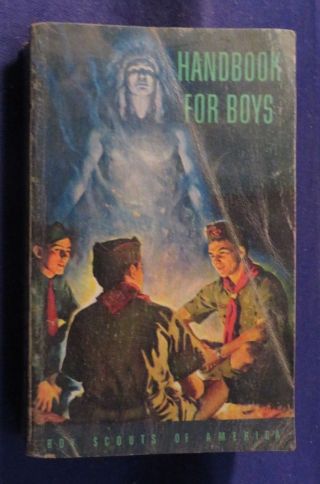 1953 Boy Scout Handbook For Boys Paperback Book Boy Scouts Of America