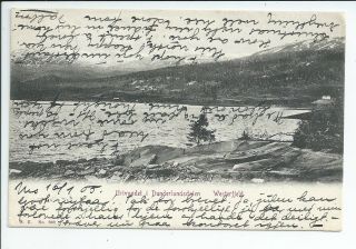 Printed Postcard Of Urtvantet I Dunderlandsdalen Westerfjeld In Norway