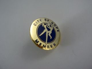 Vintage Collectible Pin: City Of Hope Member