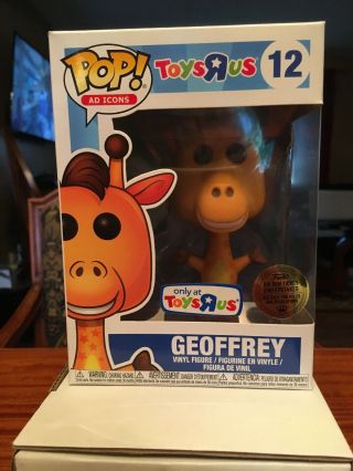 Funko Pop Ad Icons Geoffrey Exclusive Limited Edition Figurine 12 (opened)