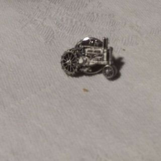 John Deere Tractor Lapel Hat Pin Back Badge 3/4 " Long.