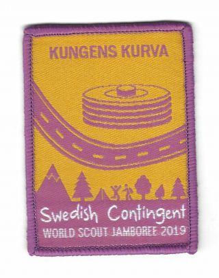 2019 World Jamboree - Sweden Contingent - Kungens Kurva Unit Badge