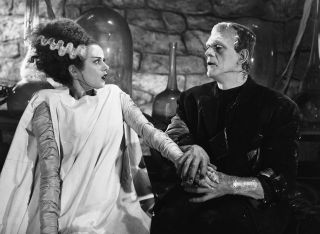 1935 The Bride Of Frankenstein Black And White 8x10 Classic Photo 2d