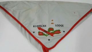Vintage Boy Scouts Of America Klahican Lodge 331 Neckerchief Bsa