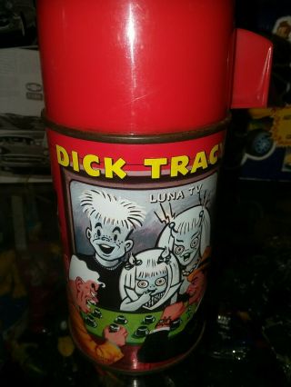 1967 Aladdin Dick Tracy Lunnchbox Thermos