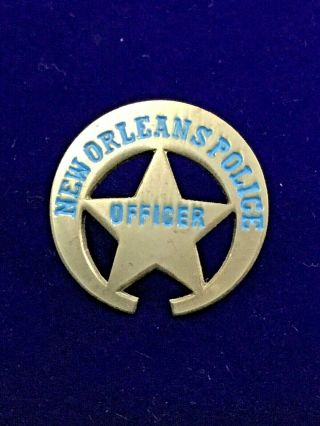 Rare Vintage Orleans Police Officer Lapel Pin Tie Tack