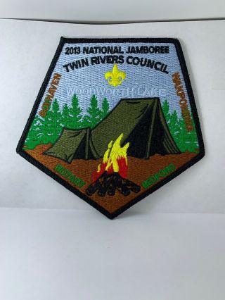 Twin Rivers Council - 2013 Jambo Center Patch Only