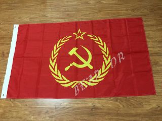 Soviet Union Flag Communism Cold War Ussr 90 X 150 Cm Cccp Red Communist Flags A