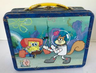 SpongeBob Squarepants Embossed Lunch Box Tin 2