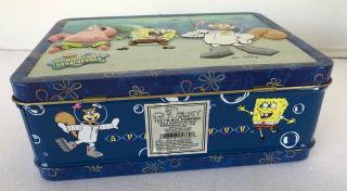 SpongeBob Squarepants Embossed Lunch Box Tin 5