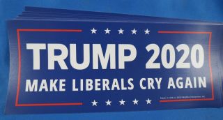 Of 20 Trump 2020 Make Liberals Cry Again Stickers Snowflakes Melt
