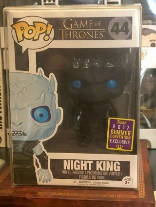 Funko Pop - Game Of Thrones Translucent Night King Sdcc - Protector