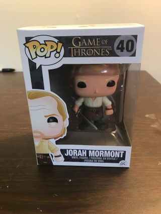 Funko Pop Game Of Thrones 40 Jorah Mormont Vaulted