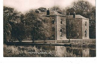 Hertfordshire - R/p - The Priory,  Hitchin,  1914