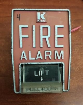 Vintage Kidde Fire Alarm Model B5 3a 125vac 24vdc