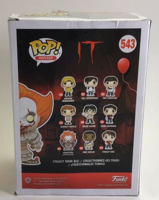 Funko Pop Movies: IT Pennywise the Clown Severed Arm Amazon Exclusive 543 4