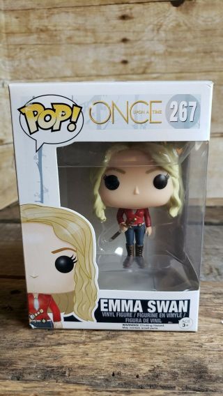 Funko Pop Television Once Upon A Time Emma Swan Vinyl Figure 267 Vaulted
