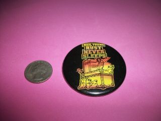 Vintage Pin Back - - Neil Young Rust Never Sleeps Pin