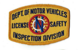 Nc North Carolina Dept.  Motor Vehicles License Safety Inspection Division Patch
