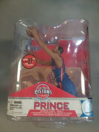 Mcfarlane Toys Nba Tayshaun Prince Detroit Pistons Figure