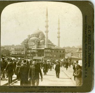 Turkey,  The Mosque Of Yeni Valideh,  Constantinople - - H.  C.  White 4310 C.  1901