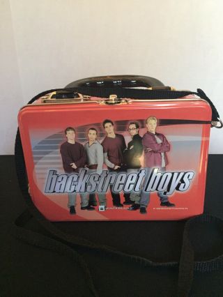 Collectible 2000 Backstreet Boys Lunch Tin Purse,  Vintage 10394