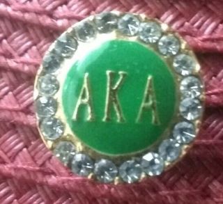 Vintage Alpha Kappa Alpha (aka) Sorority Pin