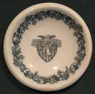 West Point Cadet Mess Hall Coat Of Arms Mdcccii Butter Pat Duty Honor Country
