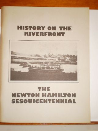 Newton Hamilton,  Pa Sesquicentennial Book Riverfront History Mifflin County
