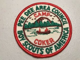 Bsa Vintage Boy Scout Camp Coker Pee Dee Area Council Sc S