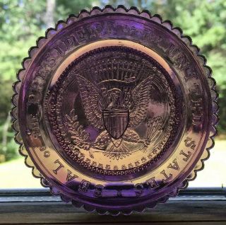 Presidential Seal Of The President Of The United States Pairpoint Cup Plate Usa