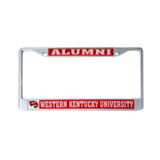 Western Kentucky University Alumni License Plate Frame