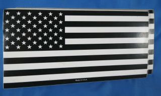 Of 20 Black And White Usa America Flag Made In Us Stickers Patriot