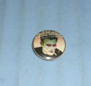 Vintage Gary Panter Pinback Button 1979 James Dean Back From The Dead.