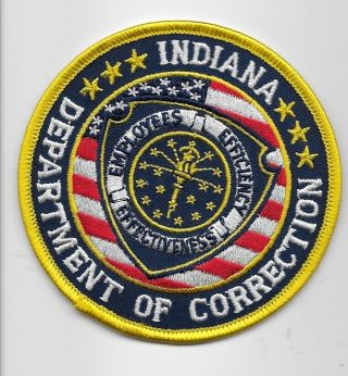 Indiana Dept Of Corrections Prisons Police Sheriff Colorful In