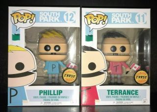 Funko Pop South Park Phillip &terrance Chase Figures Set Canada