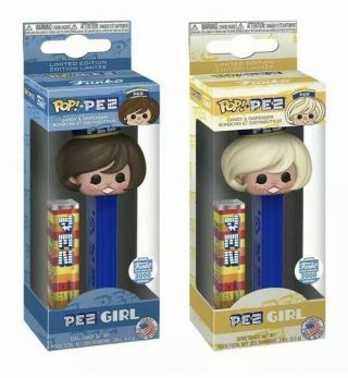 Funko POP PEZ Girl Limited Edition Of 2000 Bundle 2 Pack Funko Shop Exclusive 2