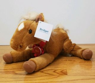 Nwt Wells Fargo Legendary Pony " Bridget " 2017 Horse Plush Collectable
