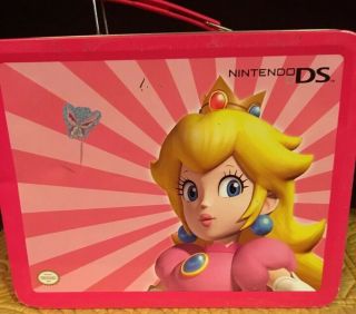 Nintendo DS Princess Peach Metal Lunchbox - Mario Brothers 3