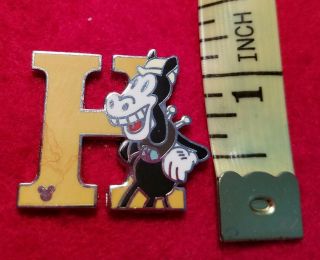 Walt Disney Alphabet Letter H Trading Pin